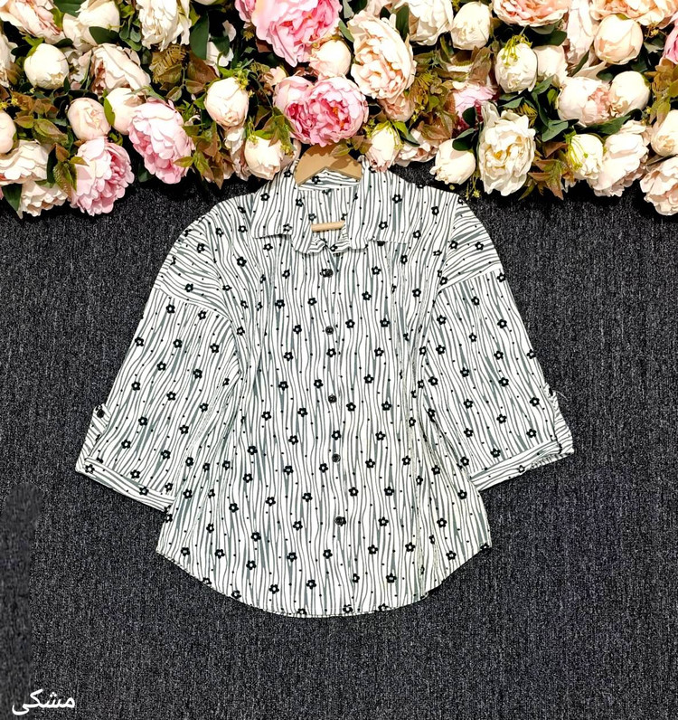 شومیز بابونه زیبا وجذاب تنخور عالی در رنگبندی 🎀 🎀 کد ۱۸۱۷۲ مدلند