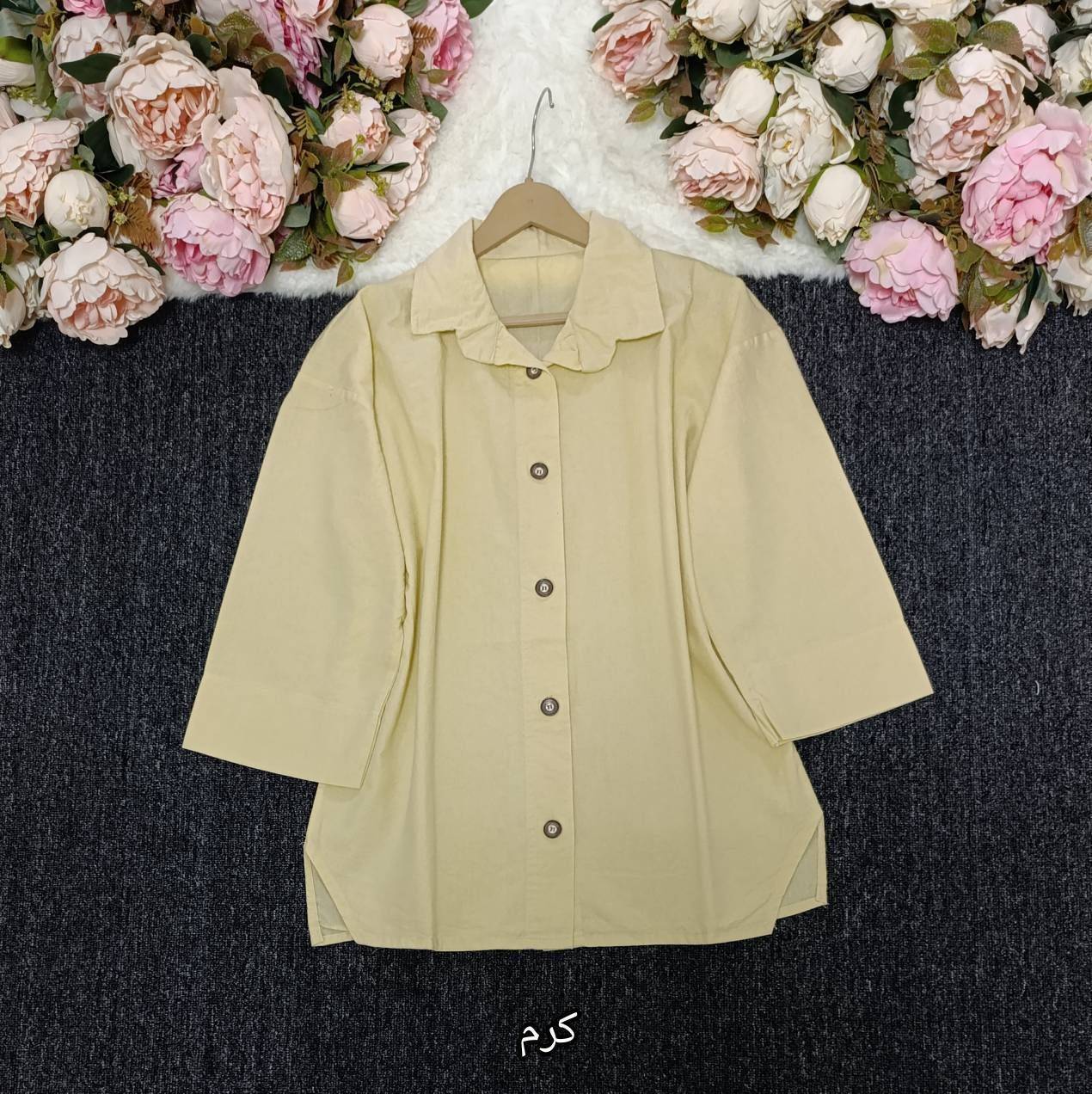 مانتو باکسی ستایش با تنخور شیک🥰💕🌸کد 15423 آرات