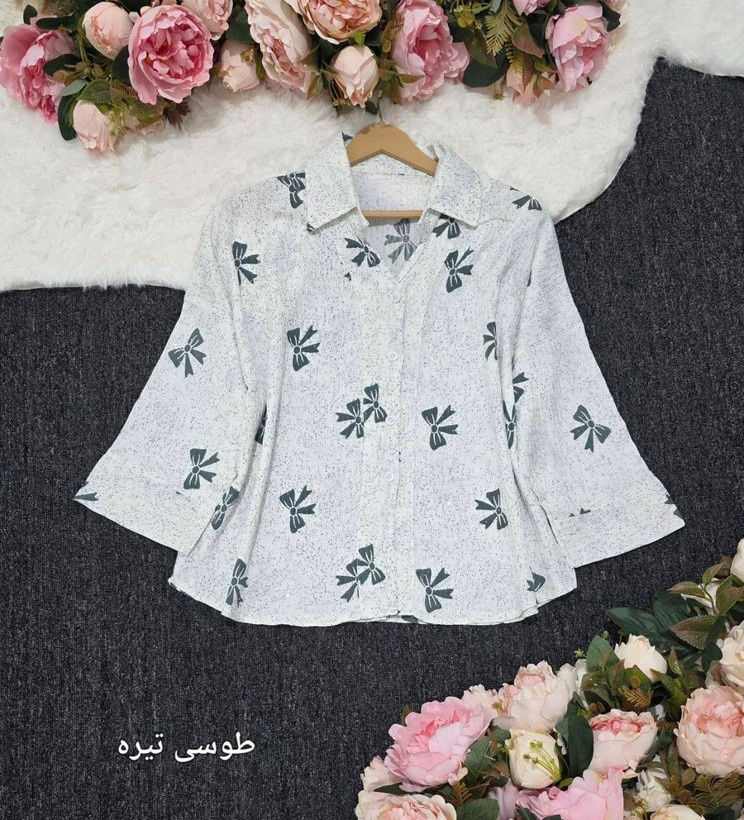 شومیز مانتویی مانیا در رنگبندی🤩♥️کد 20912 آرات