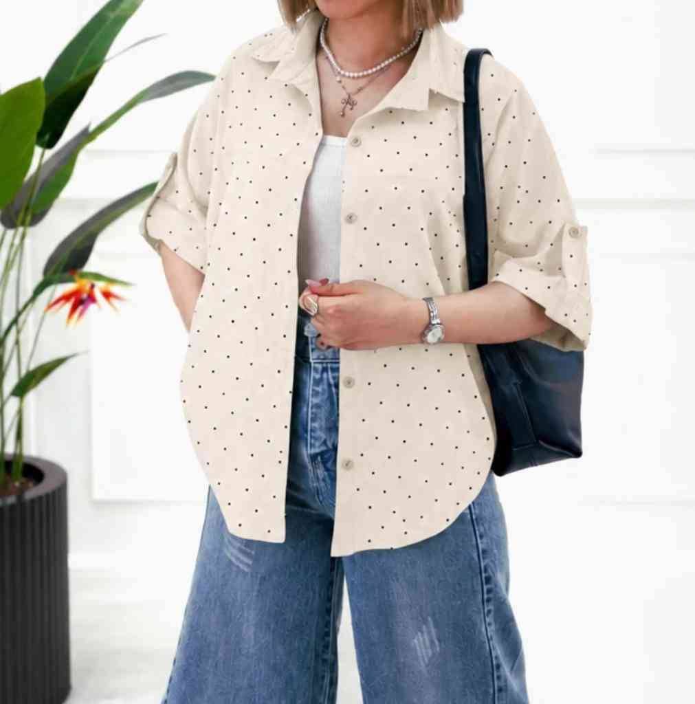 شومیز نگینی چکاوک در رنگ بندی زیبا و شیک 🎀🥰کد21044 کلار