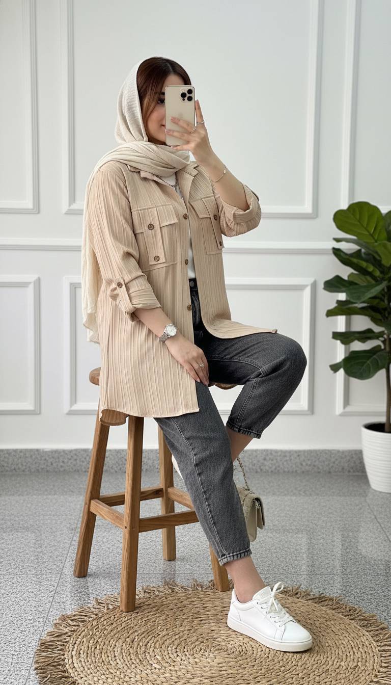 شومیز جیب صلیبی جذاب با کیفیت عالی و حراج به دلیل تک رنگ شدن کد 100743 ارغوان