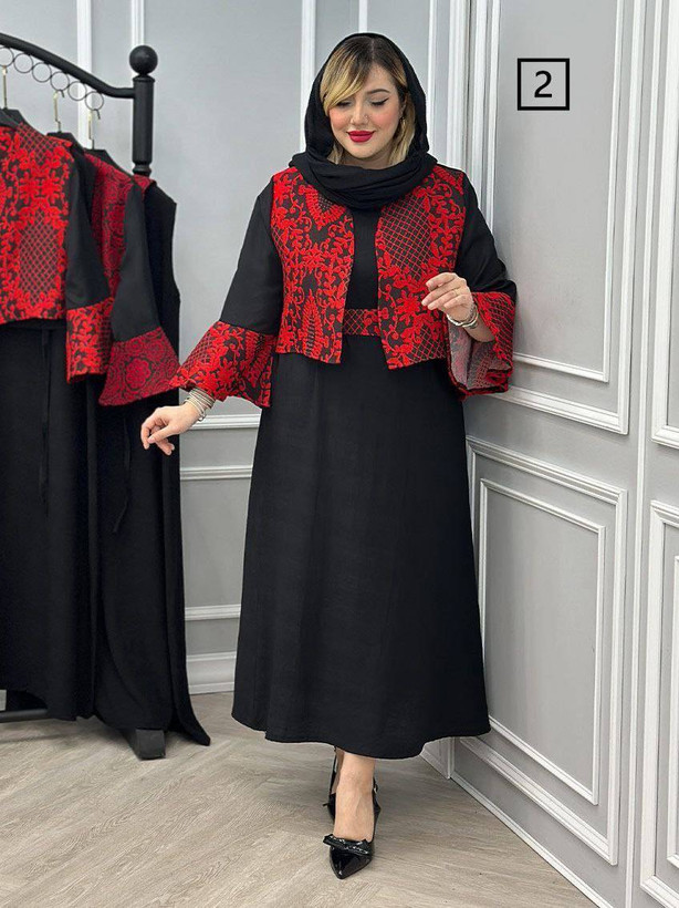 ست کت و سارافون و کمربند بهین در دو طرح زیبا با کیفیت عالی کد 21079 الیشکا