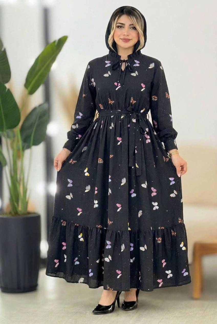 پیراهن بلند نازی بوگاتی درجه یک و اعلا کد15892 الیشکا
