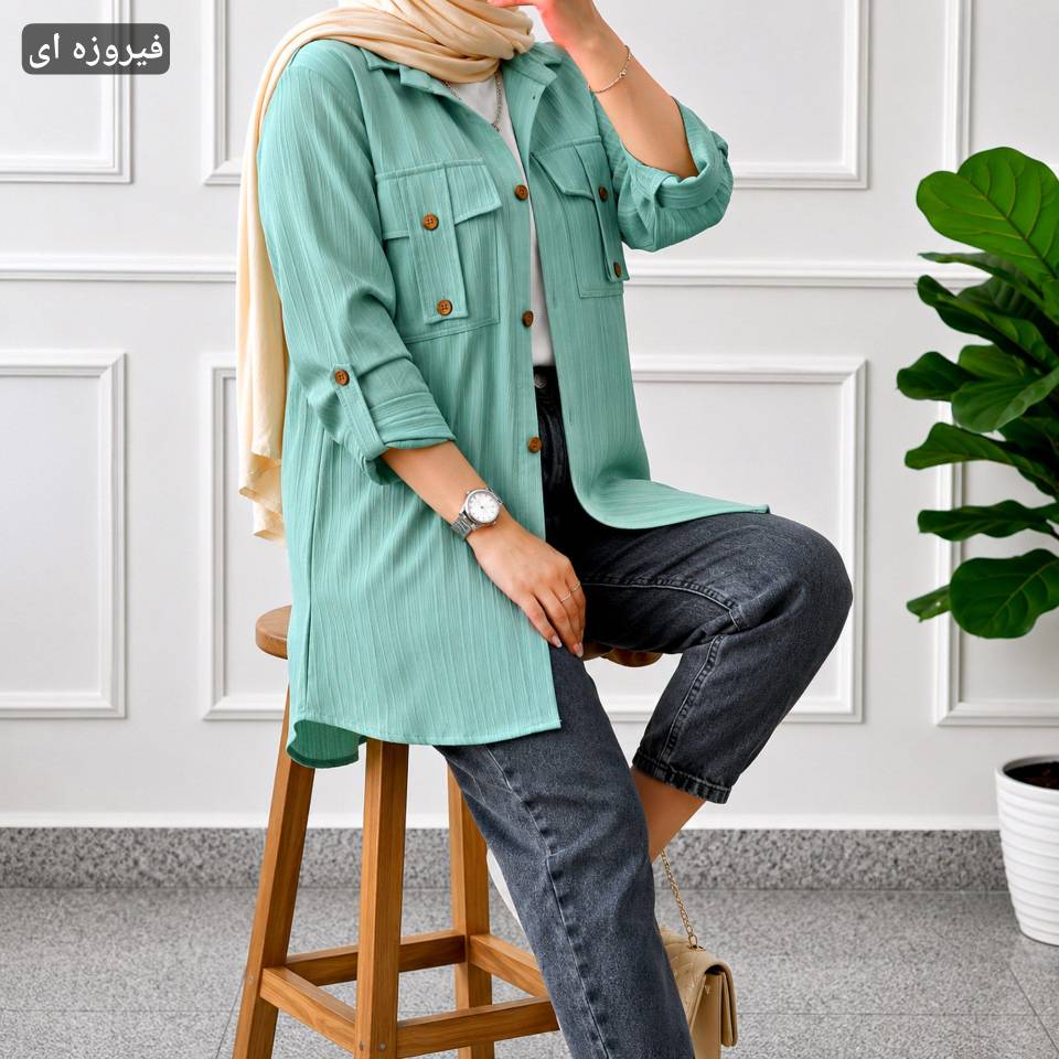مانتو آیوا ماهسو با کیفیت عالی و قیمت باورنکردنی به دلیل تک رنگ شدن کد 9442 شایسته