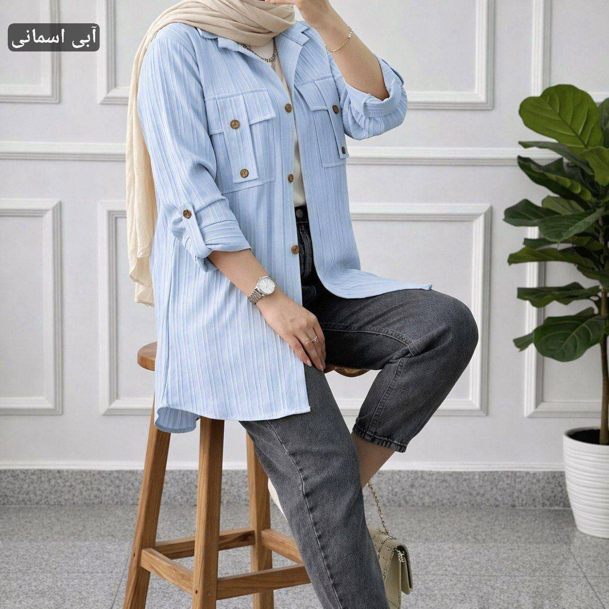 مانتو آیوا ماهسو با کیفیت عالی و قیمت باورنکردنی به دلیل تک رنگ شدن کد 9442 شایسته