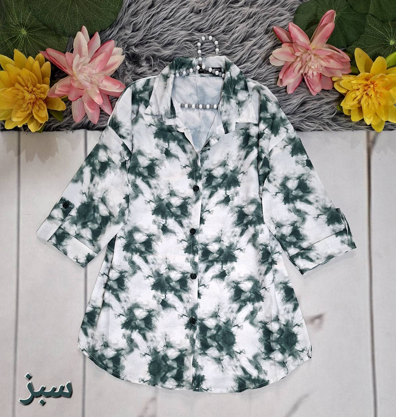 شومیز گازوئیلی جذاب در رنگ بندی زیبا با کیفیت عالی کد 998 بیبی