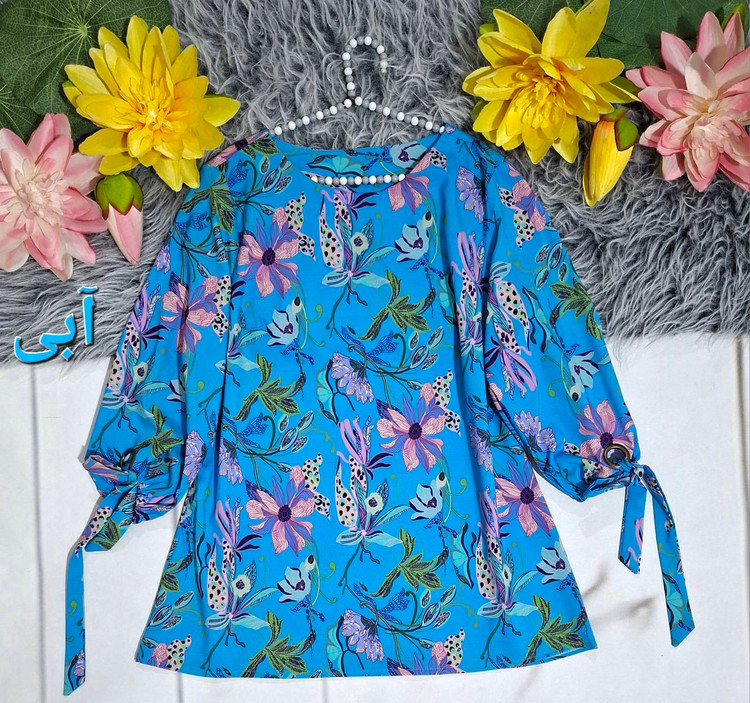 شومیز الیزه با طرح های زیبا با کیفیت عالی کد 1004 بیبی