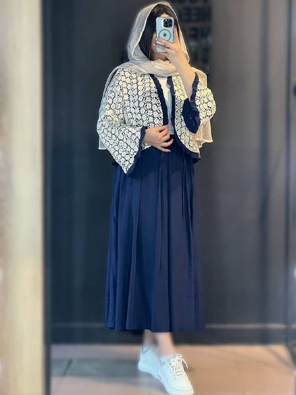 شومیز دامن چین چیلا🤩✨کد 7054 طاها