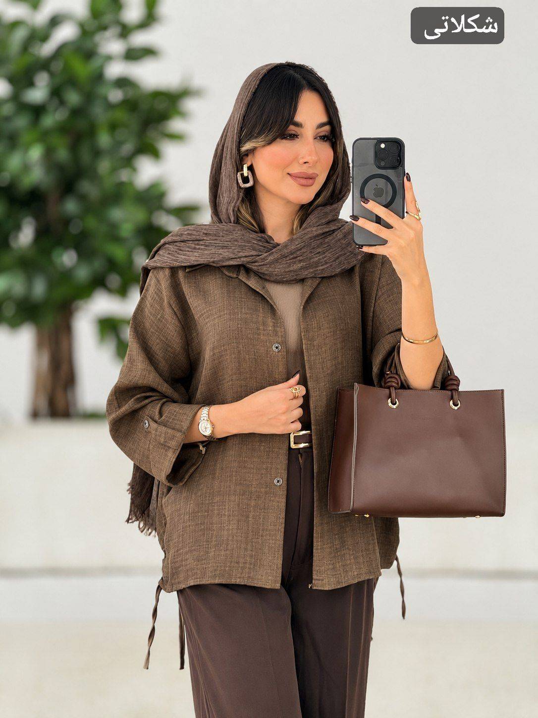 مانتو کمرگت بهترم شانتون صوفیا اعلا در رنگ بندی کد 21082 شایسته