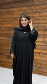 مانتو عبایی جواهر نگین کاری شده😍💎✨کد 449 حدیث