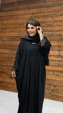 مانتو عبایی جواهر نگین کاری شده😍💎✨کد 449 حدیث