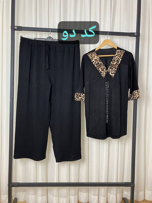 ست ویسکوز هلیا تنخور زیبا و طرح بندی متنوع 🎀😍شهرزاد بانو