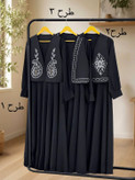 پیراهن پر چین و جلیغه ۱۵۷۵۲ نفیس🛍💯🌈