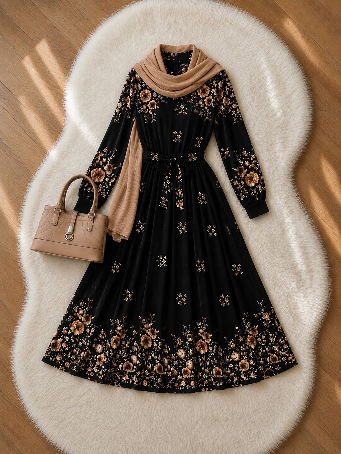 پیراهن یقه چین گلشیفته با جنس اعلا🥰♥️✨کد 468 حدیث