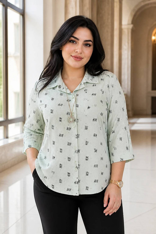 شومیز مانتویی H.M در رنگبندی شیک😍❤🌹کد 18246 مدلند