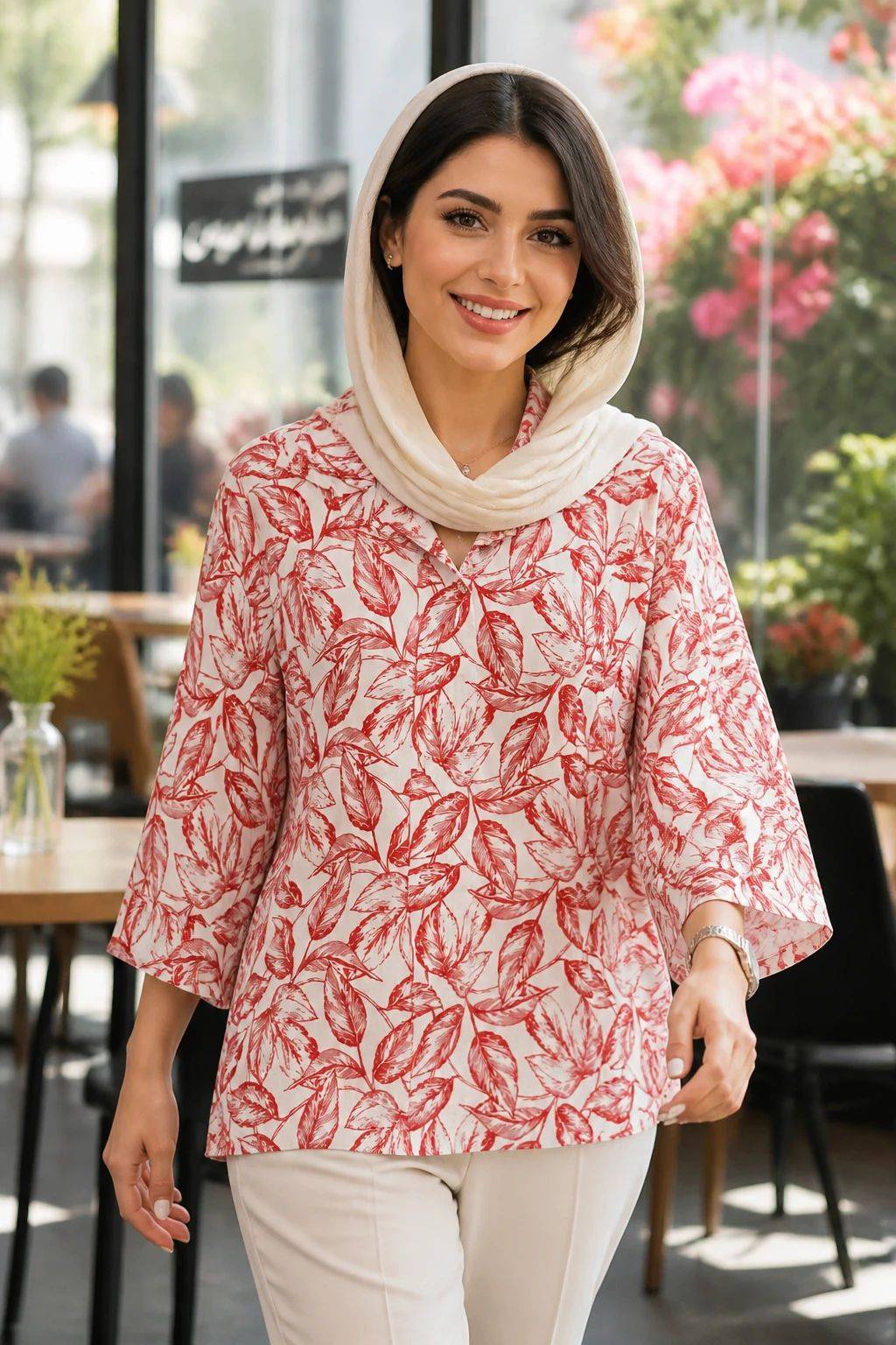شومیز مانتویی برگ ۲۹۴ زیبا وشیک تنخور عالی در رنگبندی 🥰🥰کد ۲۱۱۳۳ لیدی
