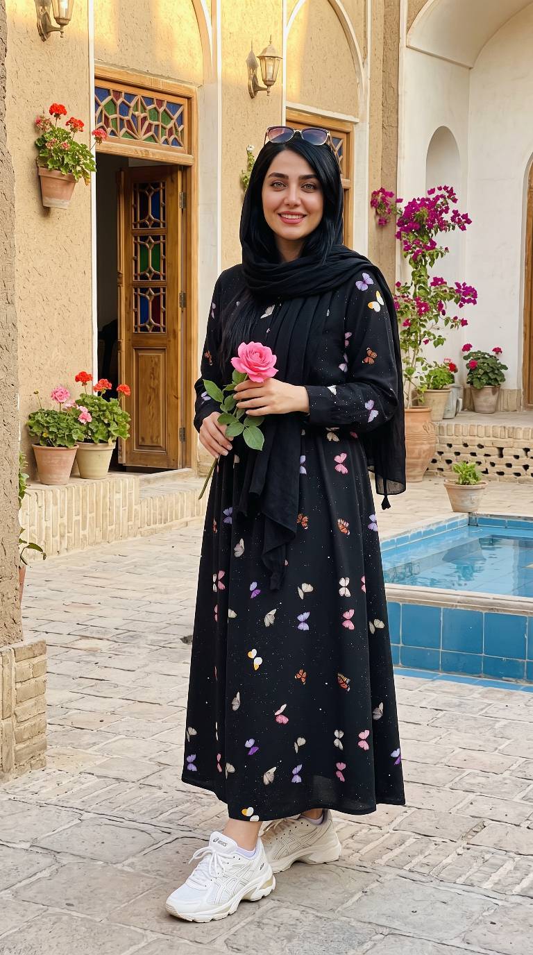 پیراهن آوین سبک و خنک😍♥👌🏻کد 482 حدیث