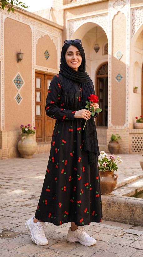 پیراهن آوین سبک و خنک😍♥👌🏻کد 482 حدیث