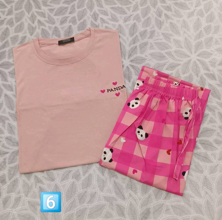ست تیشرت شلوار عروسکی قواره بزرگ ۷ زیبا وشیک تنخور عالی در رنگبندی 🎀 🎀 کد ۲۰۹۴۰ دلتا