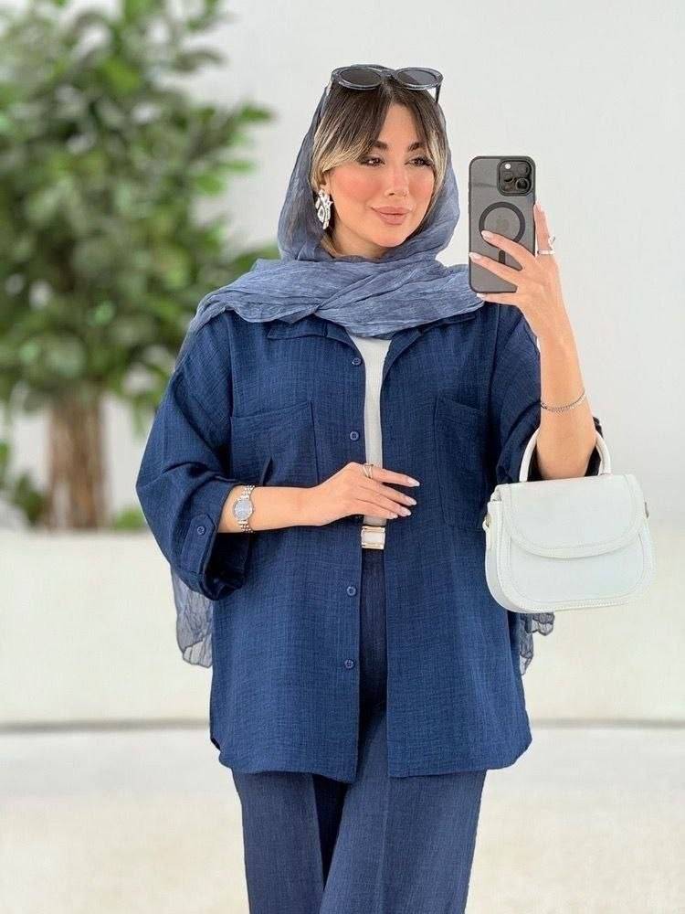 مانتو دلاری تنخور شیک و رنگ بندی زیبا 😍😍کد دلاری شهرزاد