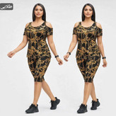 ست تاپ و شلوارک ژوبین ویسکوز الیزه فول کش در دو طرح کد 21147 شایسته