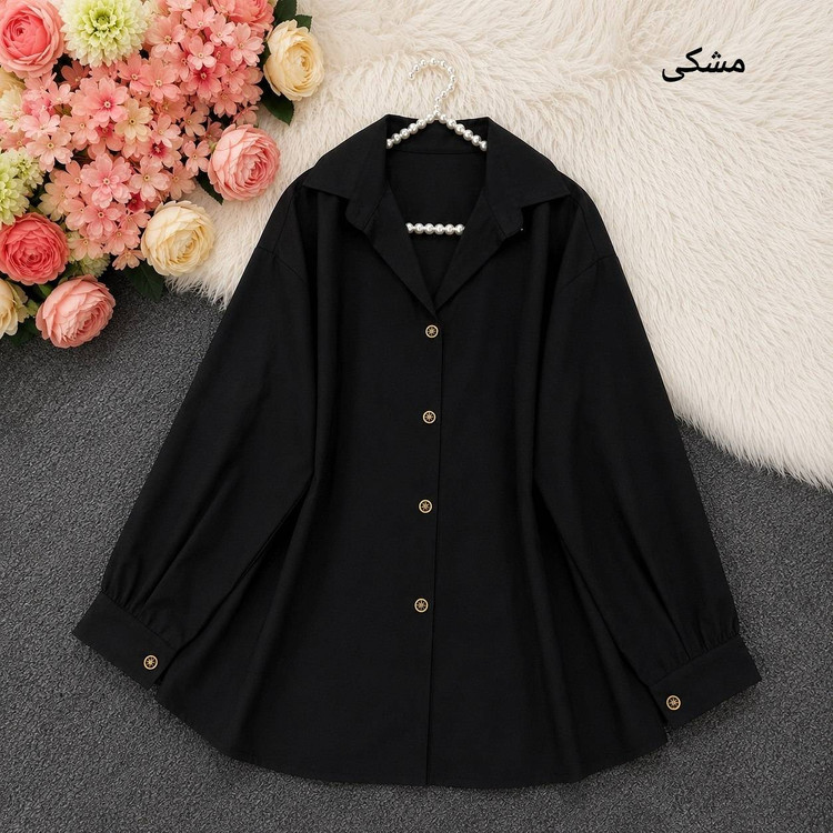 شومیز داکرون 🌿 با رنگبندی و کیفیت عالی ✅تتیس21224