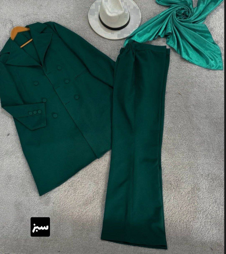 ست مانتو شلوار آسمان جنس مازراتی🥰🫰🏻کد 15947 ناز