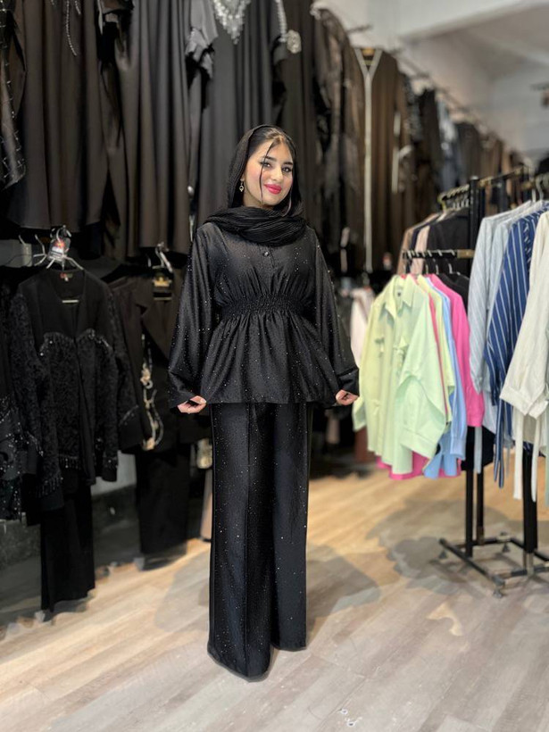 ست شومیز شلوار عروسکی مجلسی🥰👌🏻✨کد 471 حدیث