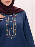 کفتان گلی جنس لنین🥰👌🏻کد 20781 طاها