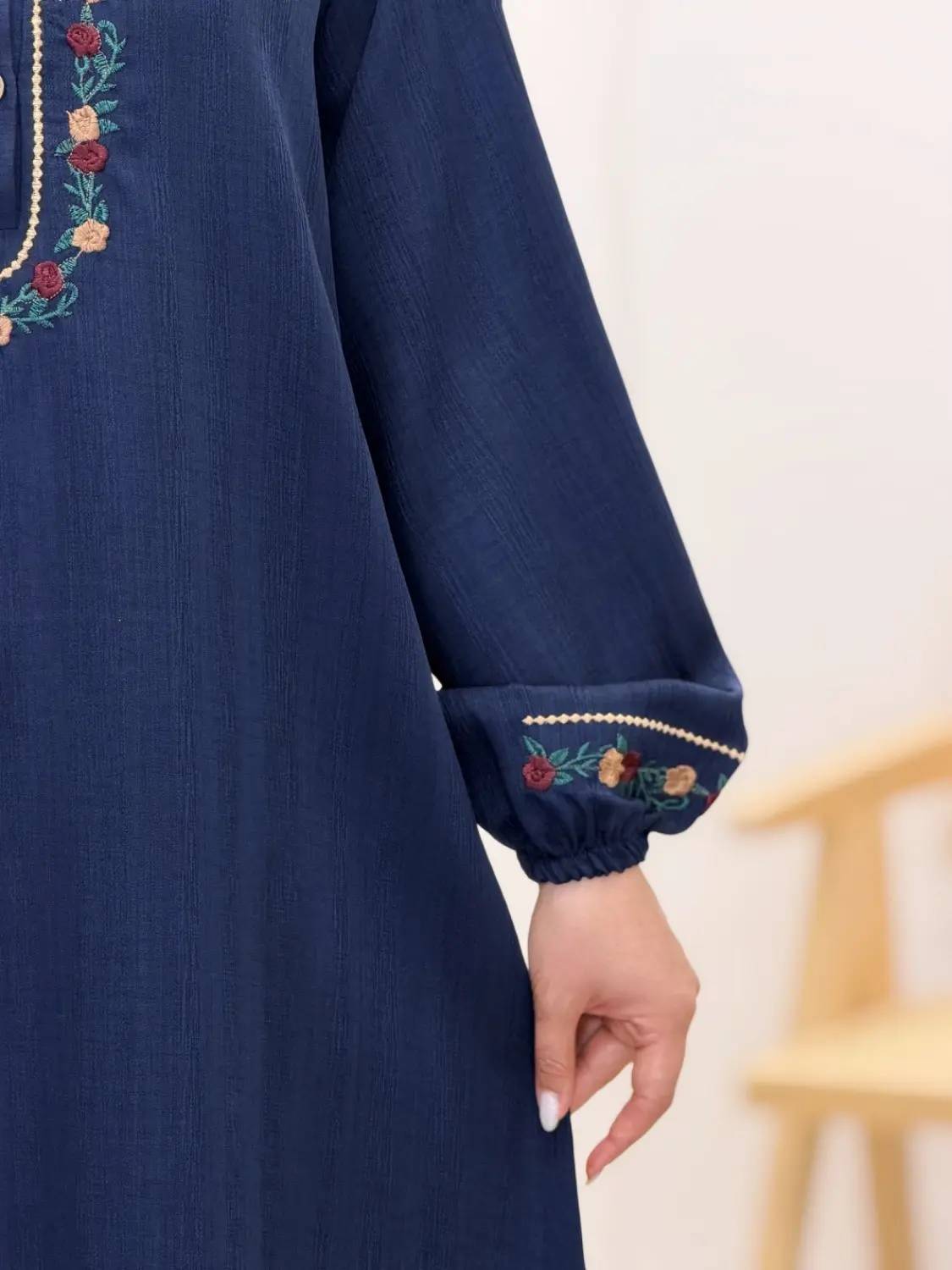کفتان گلی جنس لنین🥰👌🏻کد 20781 طاها