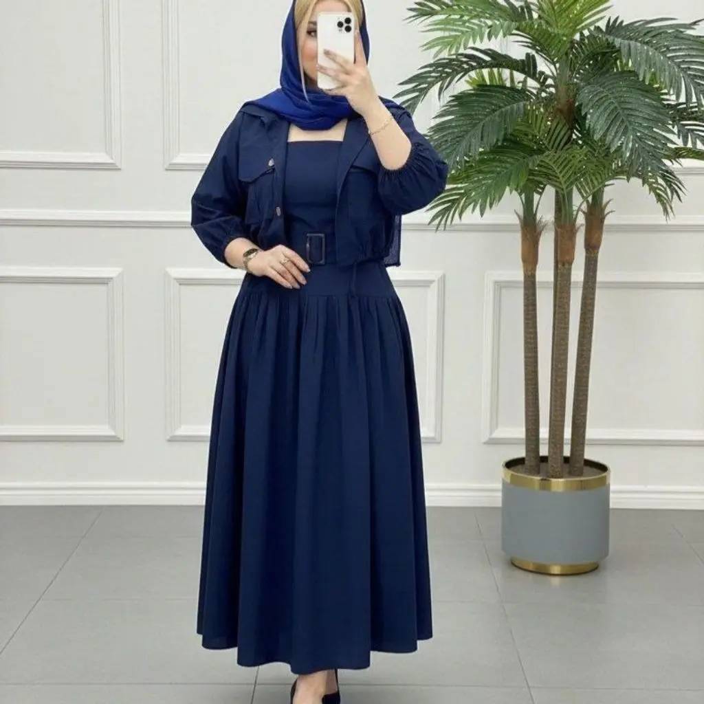 کت و سارافون بلوط جنس خنک😍♥کد 12846 طاها