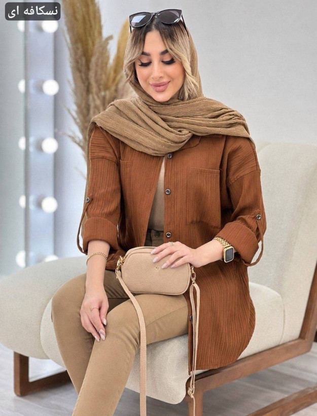 شومیز ستایش دکمه دار در رنگبندی😍🌹❤کد 14038 طاها