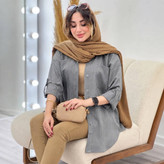 شومیز ستایش دکمه دار در رنگبندی😍🌹❤کد 14038 طاها