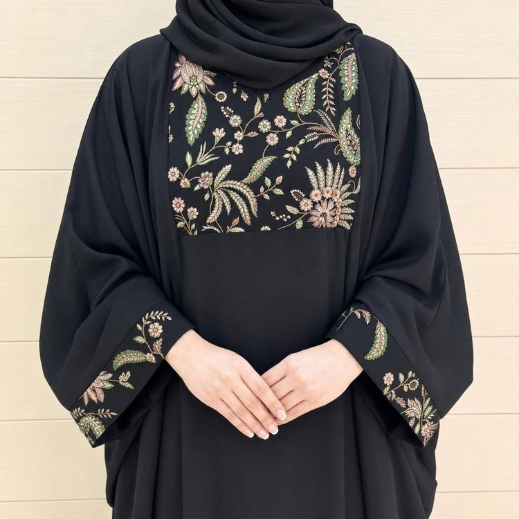 مانتو عبایی ماهرخ تنخور زیبا و شیک 🥰🎀کد604 آدراپانا