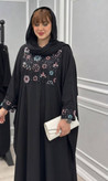 مانتو عبایی گلریز زیبا و شیک ❤️🥰کد 614 آدراپانا