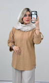 شومیز مانتویی مراکشی در رنگبندی😍👌🏻کد 21277 سارین