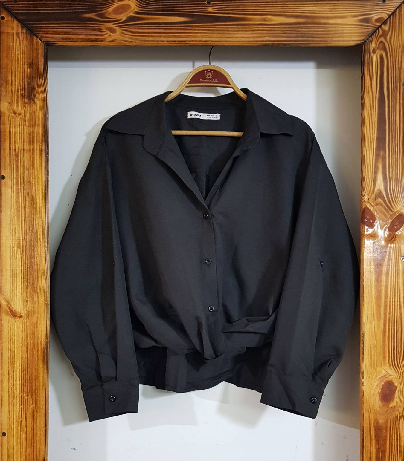 شومیز گره ای نیلا زیبا و شیک 🥰❤️کد 21291 ترمه
