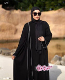مانتو عبایی مغزی دوز زیبا و شیک 🎀❤️کد 680 آدراپانا