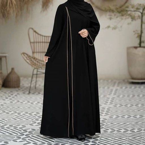مانتو عبایی مغزی دوز زیبا و شیک 🎀❤️کد 680 آدراپانا