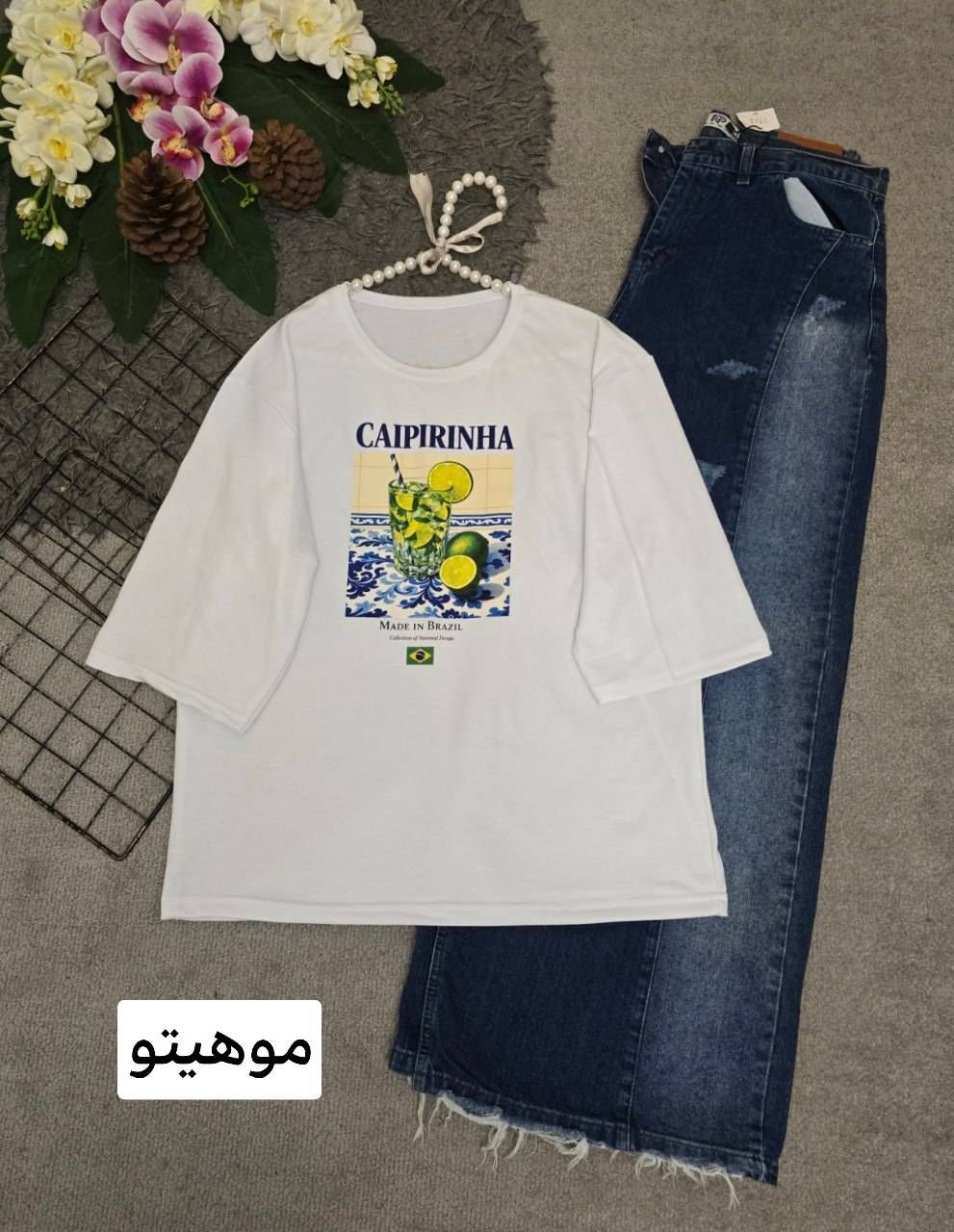 تیشترت تابستانه پنبه گلکسی 🎀💯🌈۲۱۲۶۸ نفیس