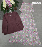 سارافون گل دار و شومیز ۲۱۲۲۵ نفیس🛍🌈🎀💯