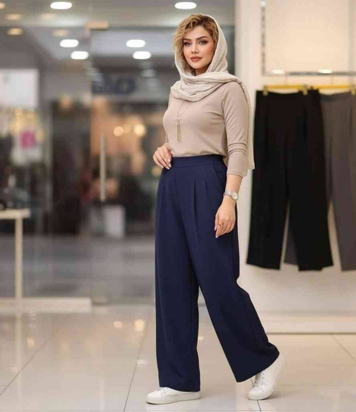 شلوار بگ مازراتی 🌿 با رنگ بندی و سایزبندی و کیفیت عالی ✅والی1026