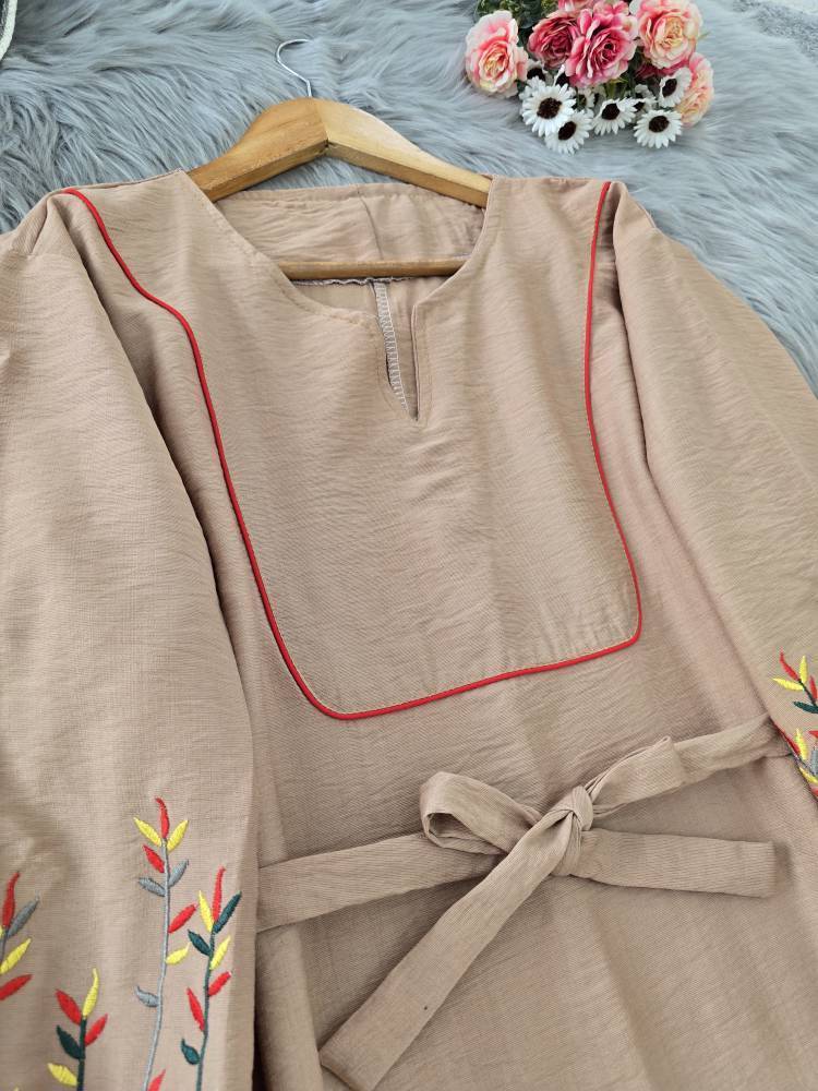 کفتان گلدوزی نرگسی 🌿 با رنگ بندی و کیفیت عالی ✅والی5000