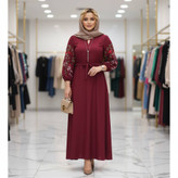 کفتان گلدوزی نازگل 🌼 با رنگ بندی و کیفیت عالی ✅والی7059