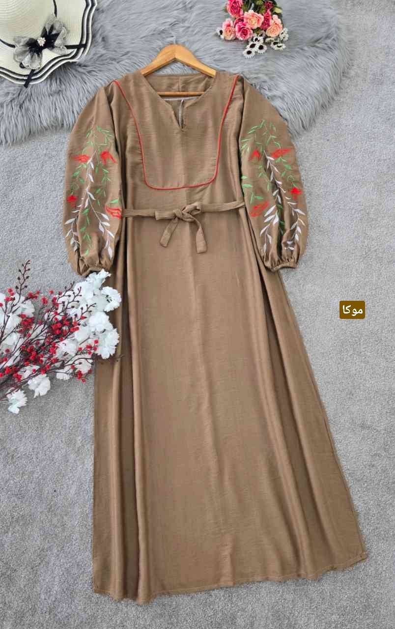 کفتان گلدوزی نازگل 🌼 با رنگ بندی و کیفیت عالی ✅والی7059