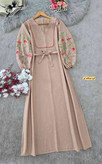 کفتان گلدوزی نازگل 🌼 با رنگ بندی و کیفیت عالی ✅والی7059