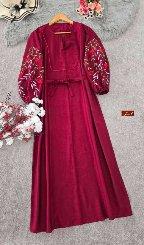کفتان گلدوزی نازگل 🌼 با رنگ بندی و کیفیت عالی ✅والی7059