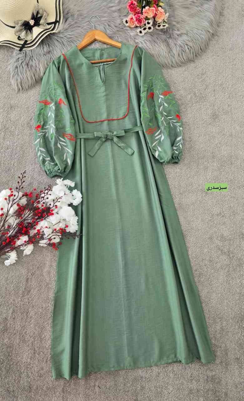 کفتان گلدوزی نازگل 🌼 با رنگ بندی و کیفیت عالی ✅والی7059