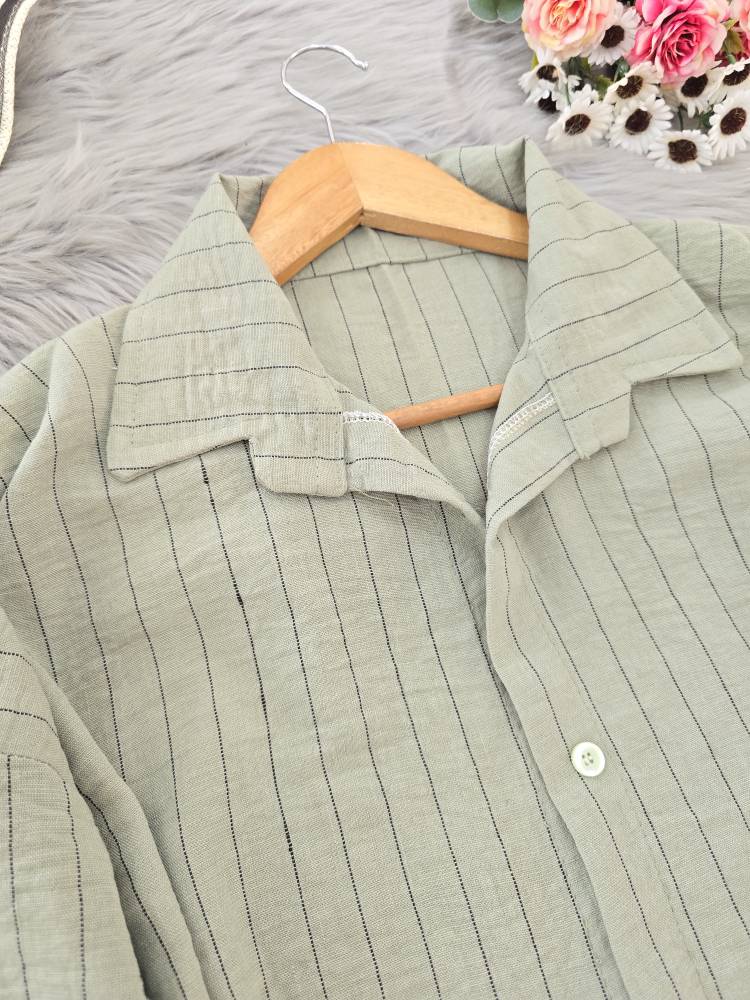 شومیز دیپلمات هستی 🌿 با پارچه سوفیای درجه یک و کیفیت عالی ✅والی18269