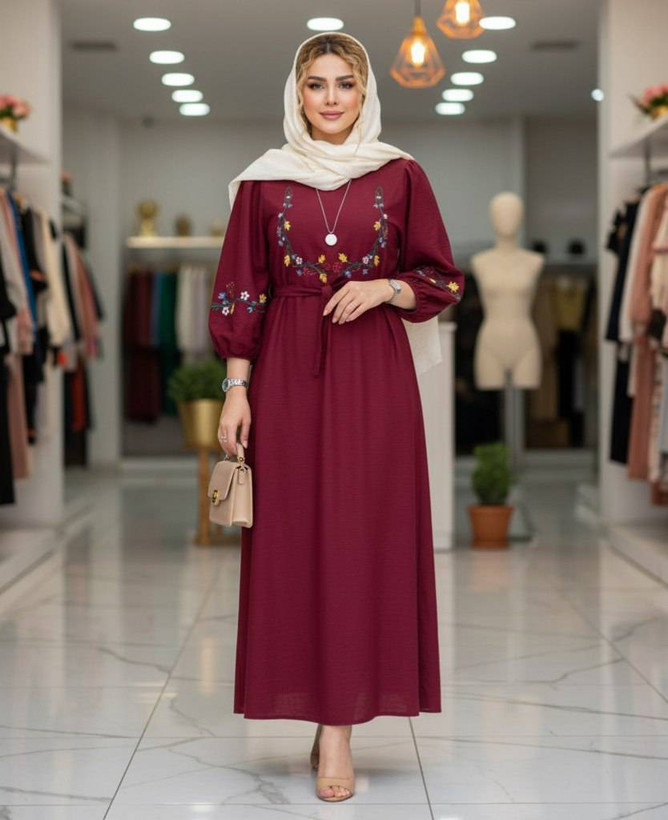 کفتان گلدوزی گلبرگ 🌿 با رنگبندی و کیفیت عالی ✅والی6646